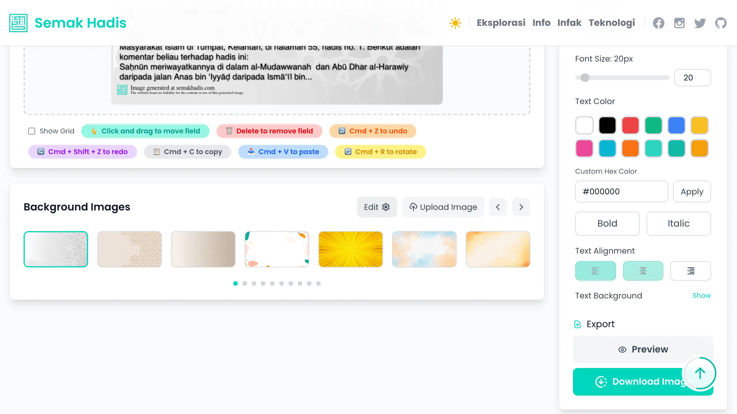 Langkah 4: Sesuaikan Reka Bentuk