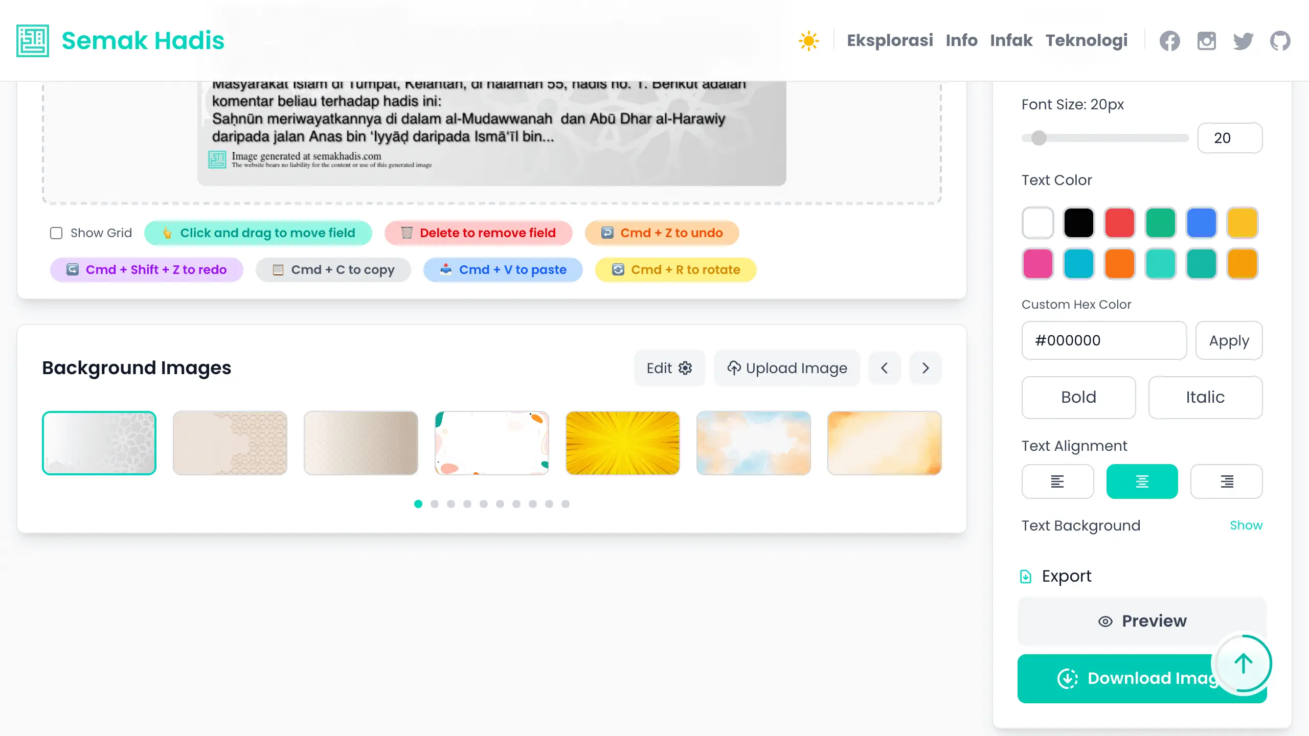 Langkah 5: Pratonton & Muat Turun